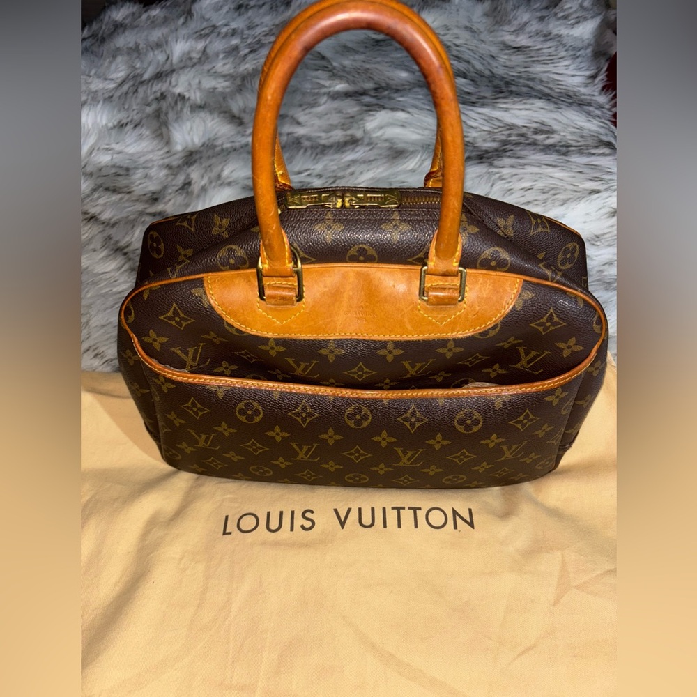 Louis Vuitton Vintage Monogram Canvas Trouville Satchel 🤎 Vintage 💛